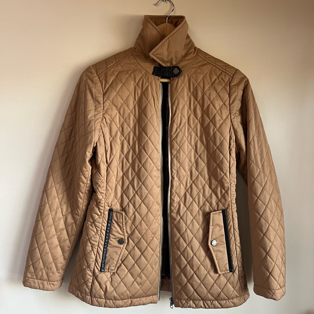 Pendleton Quilted Brown Women's Puffer Jacket